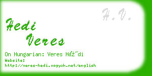 hedi veres business card